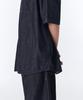 MUSINSA STANDARD Oversized Short Sleeve Denim Shirt [Deep Indigo]