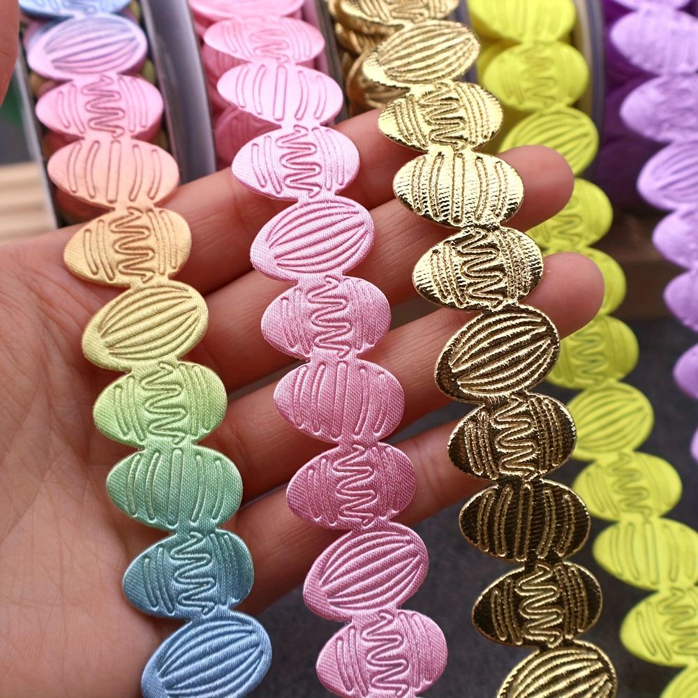 WTEMPO Decorative Ribbon Featuring Easter Eggs Perfect for Crafting Gift Wrapping Floral Arrangements Wreaths and DIY Projects Happy Easter!