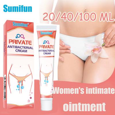 Sumifu 20/40/100 ML Female Private Area Itching Cream Eliminate Odor Ointment External Relieve Redness Private Care Plaster