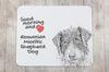 Romanian Mioritic Shepherd Dog,Ciobănesc – Mouse pad with print, personalized dog-themed mouse pad | Art-Dog