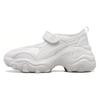 Mesh, Textile, Artificial Leather Cushioning Abrasion Resistant Breathable Low Top Casual Shoes Women's White 398677-01