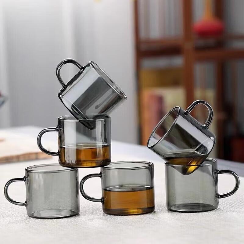 WEIMINGNUO High Borosilicate Glass Tumbler with Handle