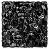 50 Animal Skeleton Graffiti Stickers - Creative Black Border Decorations for Phone Cases, Water Bottles, and Suitcases