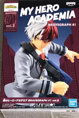 BANPRESTO My Hero Academia BRAVEGRAPH #1 Vol.2 Shoto Todoroki
