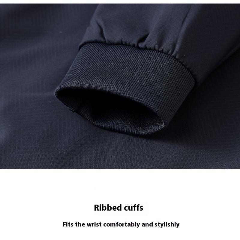 Cozy Up Mens Casual Jacquard Bomber Jackets Block Lightweight Varsity Jacket Fashion Zipper Coat with Pockets