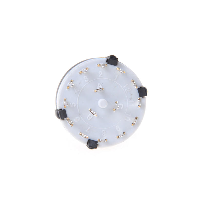 3P4T 3-Pole 4-Bit Monolithic Band Selector Rotary Switch