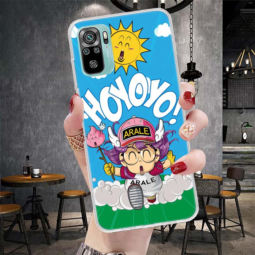 Dr Slump Arale Anime Soft Phone Case For Xiaomi Redmi Note 15 14 14S 13 12 Pro Plus 12S 11 11S 11E 10 10S 11T 5G Fundas Coque Re