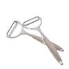 German Stainless Steel Multifunctional Peeler for Potatoes, Apples, Fruits, and Melons