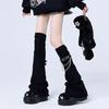New Long Length Lace Leg Warmer Lace Trim Flare Design Thigh High Socks Keep Warm Over Knee Socks Spicy Girl Fashion