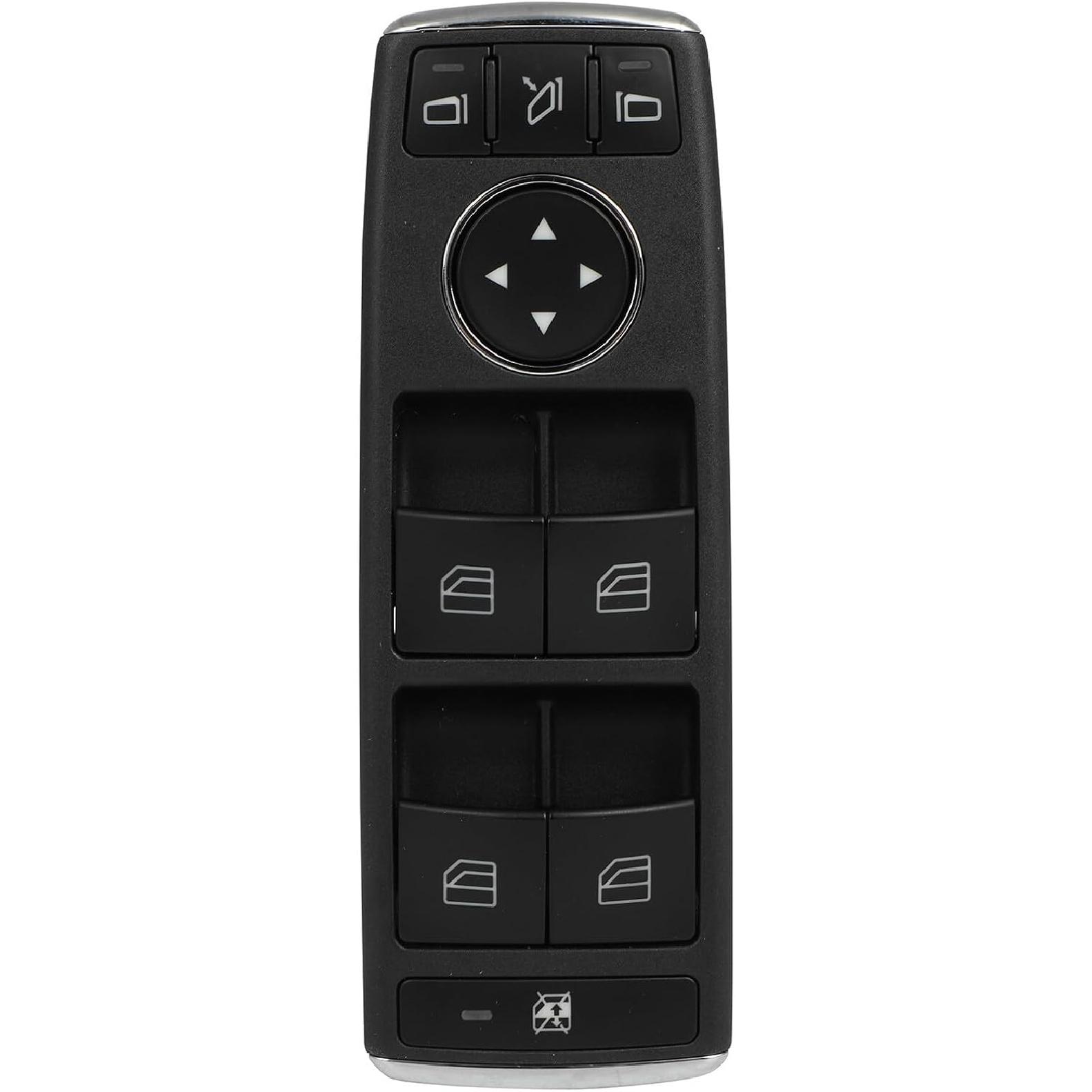 CCIYU Master Power Window Switch with Power Folding Mirrors Fit for Mercedes-Benz C230 C250 C300 C350 C63 AMG E350 E400 E550 E63 AMG GLK350,