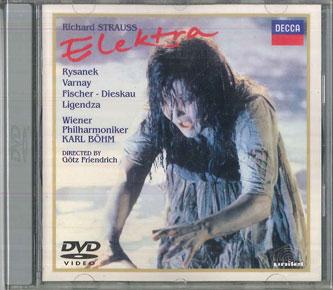 

DVD RICHARD STRAUSS, LEONIE RYSANEK, AS - Strauss: Opera Elektra Complete UCBD9017 DECCA 2003 Japan Music Video Used