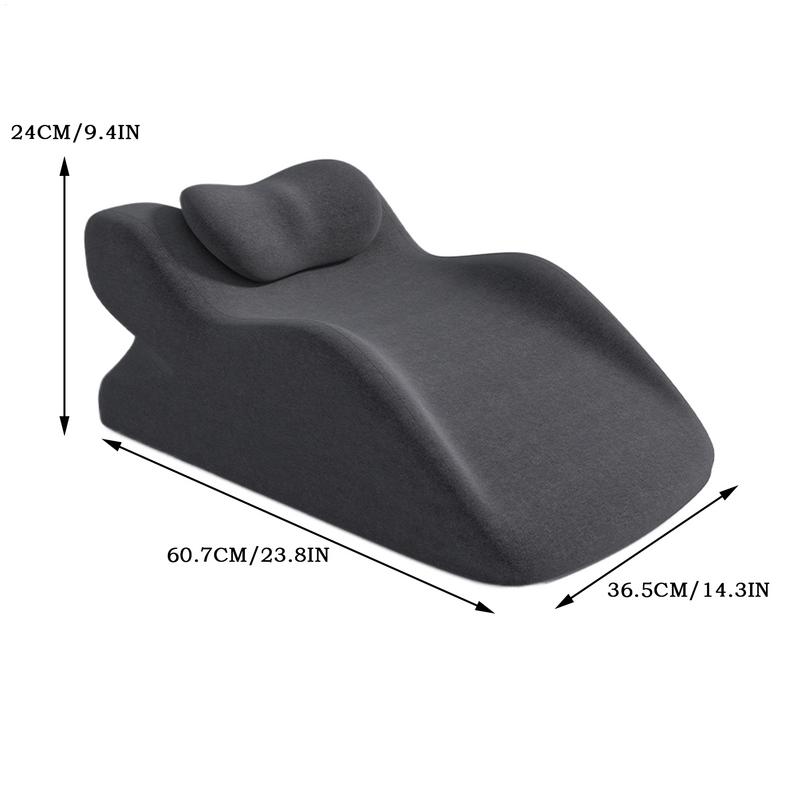 Bed Wedge Pillow For Sleeping Ergonomic Non-Slip Leg Elevation Support Multifunctional Comfort Cushion For Reading Soft Ankle