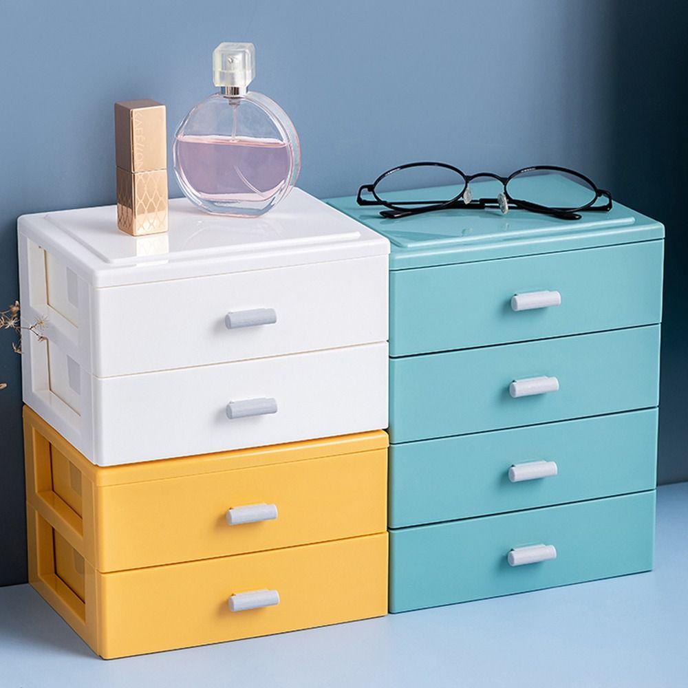 Mehrschichtige Schublade Schichtige Aufbewahrung Große Kapazität Schmuck Schreibwaren Etui Zuhause Büro