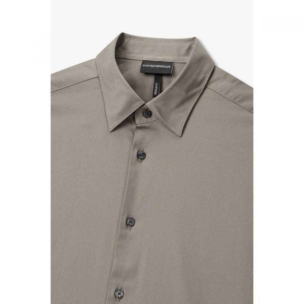 Emporio Armani Men S Stretch Short Sleeve Shirt A516104020