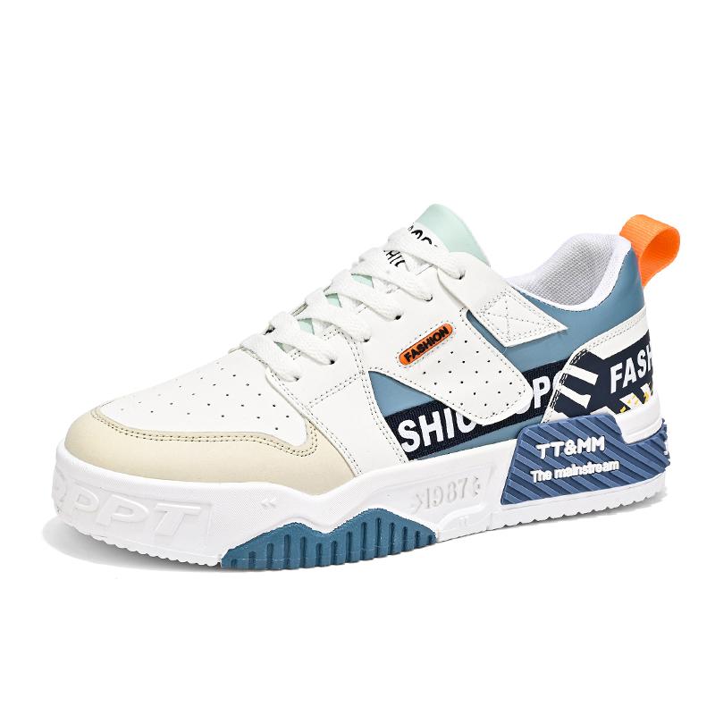 2025 new mesh surface breathable design casual board shoes students thick sole increase sports fashion shoes low top