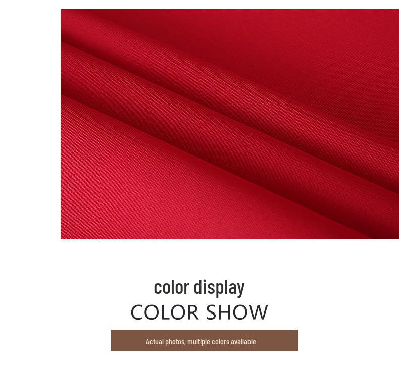 Runde rote Polyester-Tischdecke für Hochzeiten, Essen, Bankette, Hotel- und Restaurantgebrauch