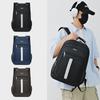 New Backpack Men's Casual Simple Junior High School College Student Schoolbag Business Large Capacity Travel Backpack