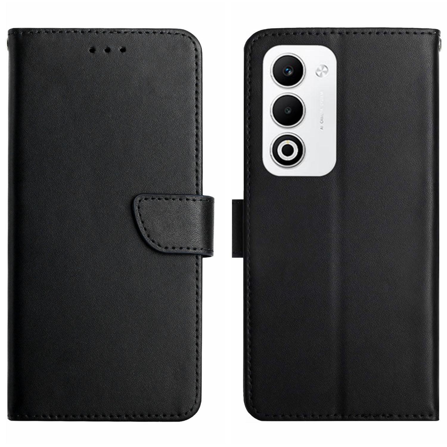 Чехол для Oppo A5 5G Натуральная Коровья Кожа Чехол для Телефона Текстура Наппа A