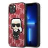 Etui Do iPhone 13 Karl Lagerfeld Monogram Ikonik Patch Czerwone