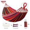 A1R Outdoor Double Hammock - Detachable, Washable, Anti-Rollover Adult & Child Swing for Camping