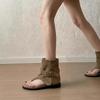 2026 Retro Sommer Thong Sandalen für Damen - Dicke Sohle, Modischer Hot Girl Stil
