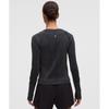 Lululemon Swiftly Tech Long Sleeve Shirt 2.0 Waist Length  Sparkle Black Rainbow Lurex
