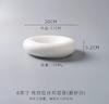 Restaurant Artistic Conception Ceramic Tableware Creative Western Dessert Plate French Texture Frosted Double Plate Round Plate
