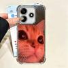 Pet Cat Funny Memes Soft Phone Case For Xiaomi Poco X7 X8 Pro Max X6 X5 X3 F8 Ultra F7 M8 M7 M5S Redmi 15C 15A 15 14C 13C 12C 13