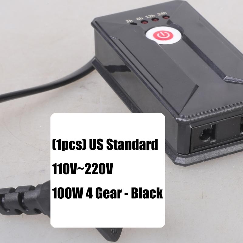 Automatic Cycle Timer Outlet 110V 220V For Christmas Lights Fan Aquariums With 4 Time Setting 3h 6h 12h 24h