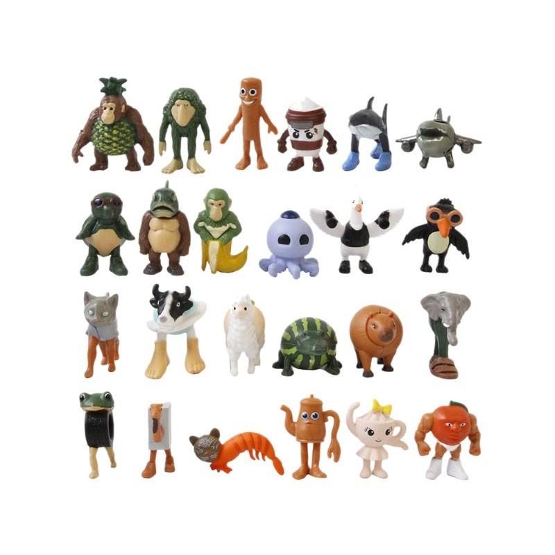 Tongtongtong Animal Cartoon Toys Pvc Model Collection For Kids Learning And Play