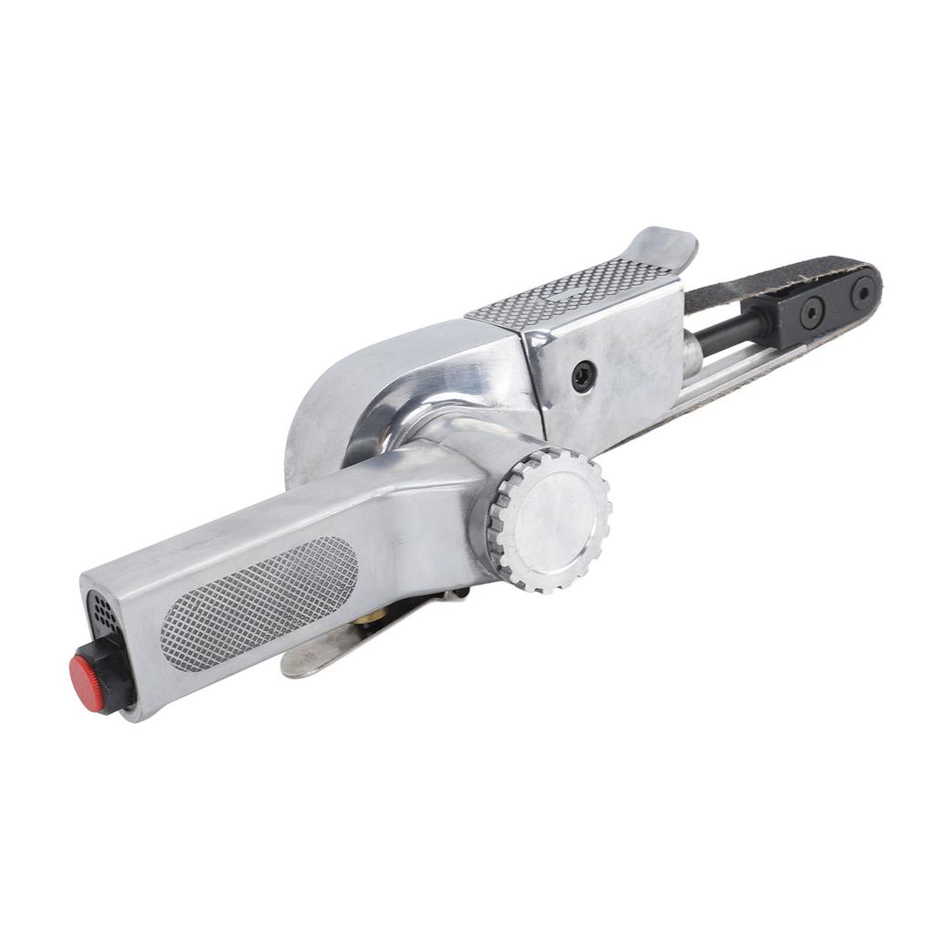 Pneumatic Belt Sander Adjustable Speed Smooth Grinding Angle Grinder Pneumatic Tool for Furniture
