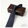 Retro Gray Plaid 8cm Tie: Versatile Coffee Workwear for Men's Business Style