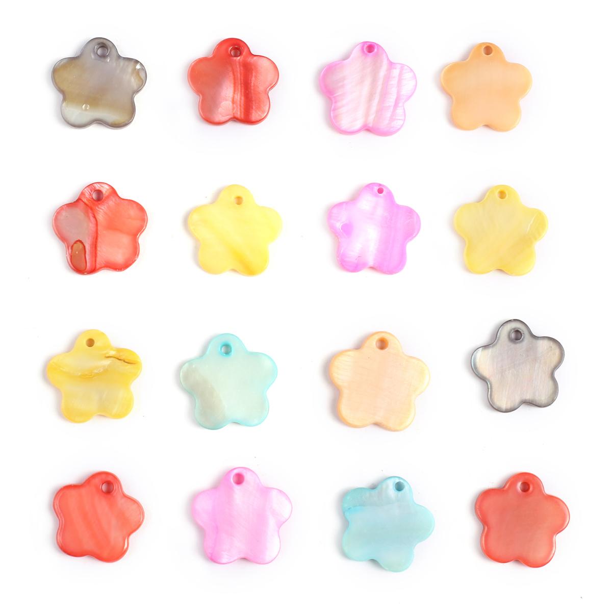 50 шт./упак. бусины из натуральных ракушек с отверстием — фото 5