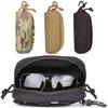 1000D Nylon MOLLE Glasses Case Hunting Shockproof Protective Goggles Case Portable Outdoor Sunglasses Case