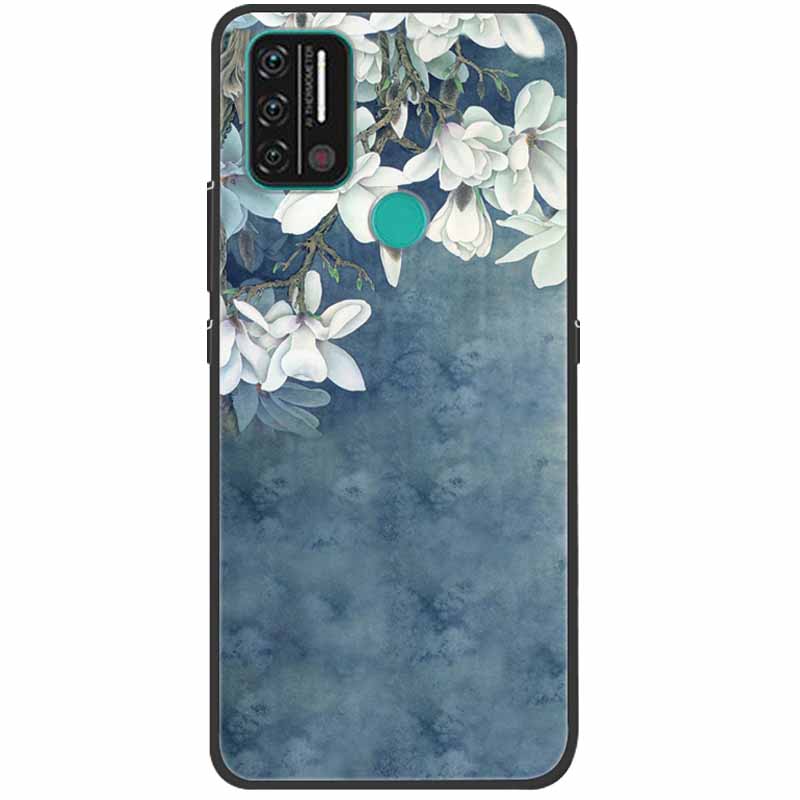 Weiche bedruckte Hülle für Umidigi A9 Pro Hülle Silikon Schutzhülle Schwarze Hüllen für Umidigi A7 Pro Niedliche Katze A9Pro A 9 A7Pro