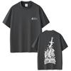 Game Dark Souls Double Sided Print Tshirt Men Women Fashion Gothic Rock Tshirts Mens Casual Cotton Vintage T Shirt Streetwear