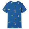T-shirt pour enfants mélange de bleu foncé 92/104/116/128/140