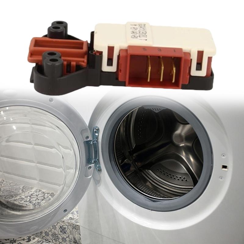 Heavy Duty Top Load Washer Door Lock Replacement Plastic Safety Latches Mechanism for Various Models Quick Installation