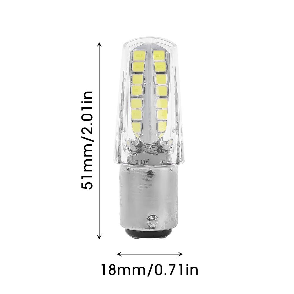 1/10pcs Car 12V LED Rear Taillight Tail Brake Light Strobe Flashing LED Lamp Motorcycle Warning Light Bulb Red Stronger Light
