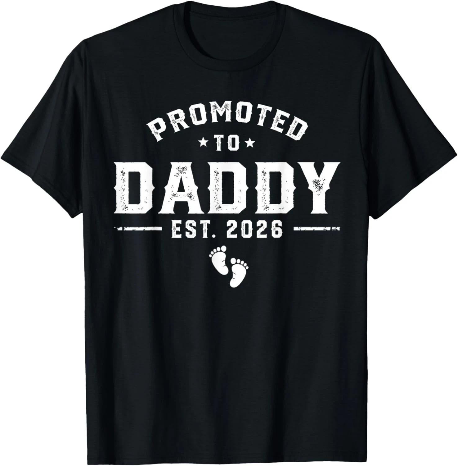 Daddy Est 2026 Daddy To Be New Dad 2026 T-Shirt unisex T-Shirt S