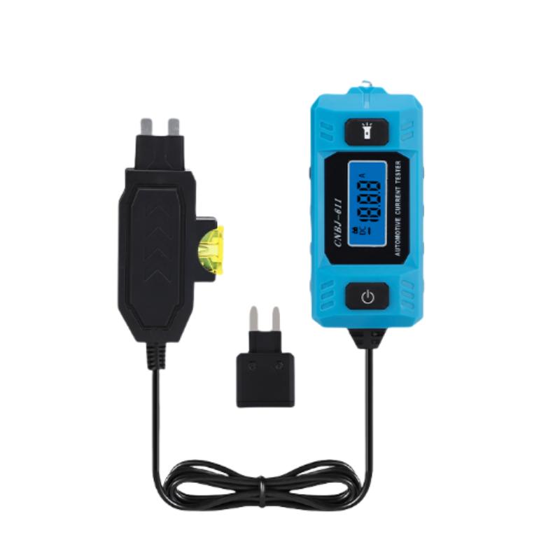 Automotive Fuse Current Tester CNBJ-611 Car Leakage Analyzer Fault Tester Automotive Fuse Current Testing Tool LCD Display Circuit Tester