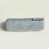 Portable Pencil Case Felt Student Pen Box Ruler Eraser Stationery Zipper Bag