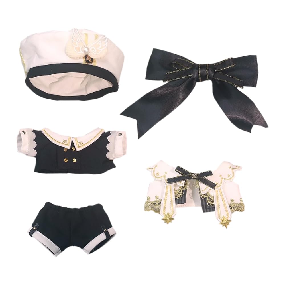 Niannyyhouse 15cm Doll Clothes Dress Suit Doll Outfit Dress-up