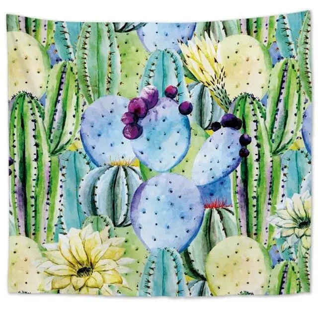 Tropical Monstera Leaf Tapestry  Vibrant Green Art for Living Room Decor Enhance Your Space with Fresh and Natural Vibes