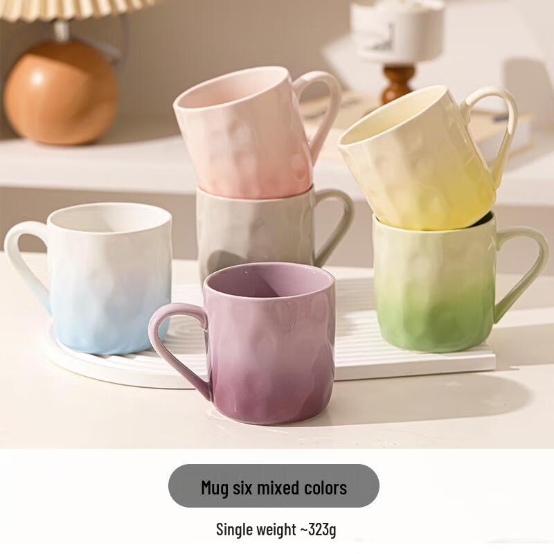 HANDUNYOU Portable Single-Layer Glass Cup Set