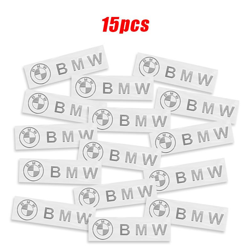 BBJE7 3D Metal Emblem Stickers Car Styling Interior Decoration Decals For BMW F15 E90 E91 E92 E93 E60 E70 F10 F07 E63 E64 F12 F13 G30