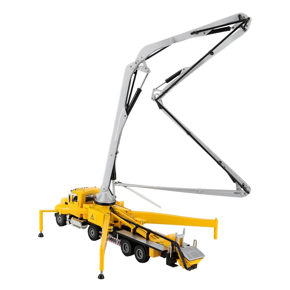 1/55 Concrete Pump Truck Model Engineering Car Alloy Vehicle Kids Toy Gift