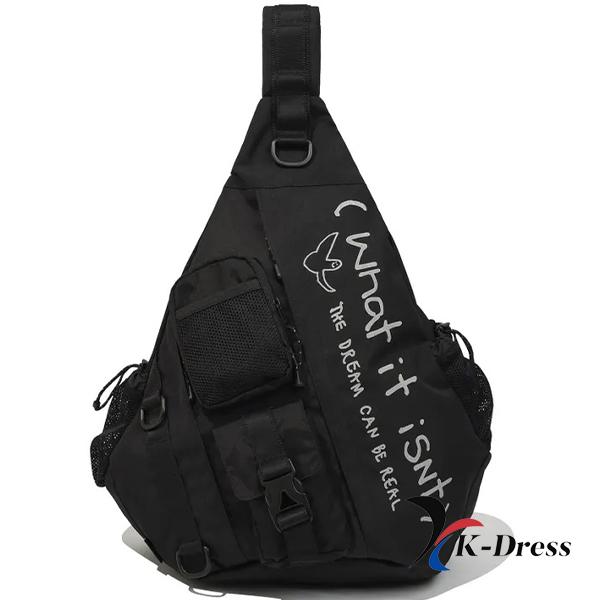 

Utility Messenger Bag Black 38x55x15cm