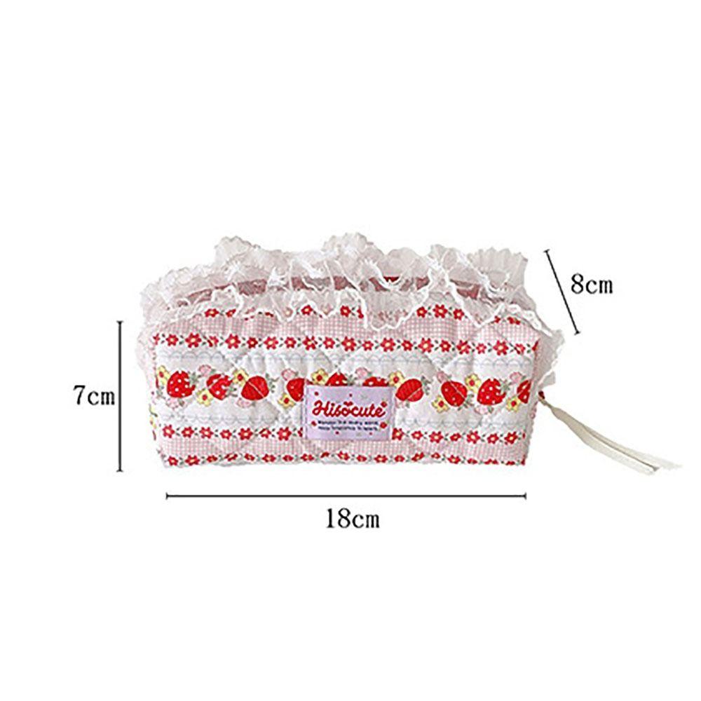 Large Capacity Cosmetic Bag Zipper Closure Pencil Case Fashion Travel Toiletry Bag Travel Use