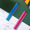Folding Metal Stationery Rule Aluminum Alloy Folding Ruler Metal Stationery Rule for School Office Home